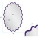 Cloud 36 X 24 inch Royal Purple Mirror